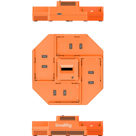 SmallRig 4837 - czterokanałowa ładowarka do akumulatorów NP-F550/F570/F750/F970